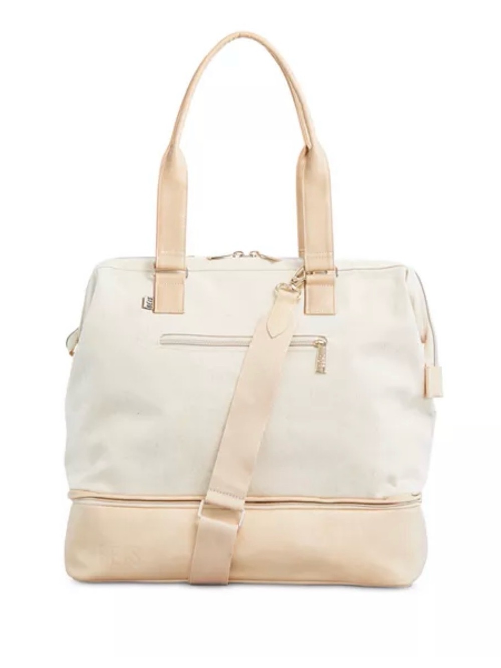 BEIS The Convertible Mini Weekender in Beige